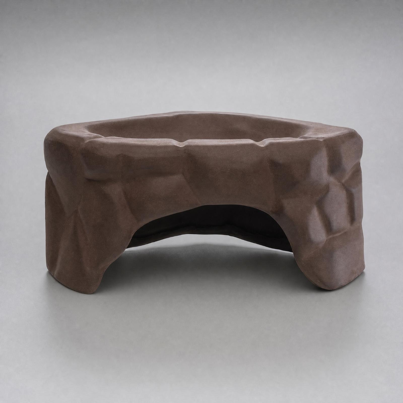 Hide Cave Ceramic - 파충류 먹이 공급 플랫폼 세라믹 아치형