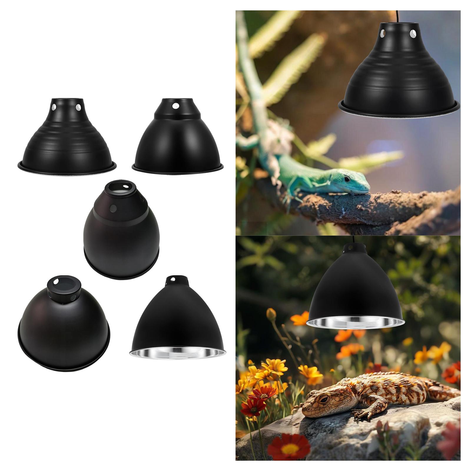 Ceramic Heat Emitter - 파충류 돔 램프 커버 알루미늄 쉬운