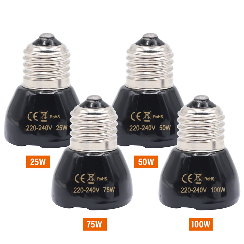 220V 원적외선 가열 램프 블랙 세라믹 E27 애완동 - Ceramic Heat Emitter 리뷰 및 가격